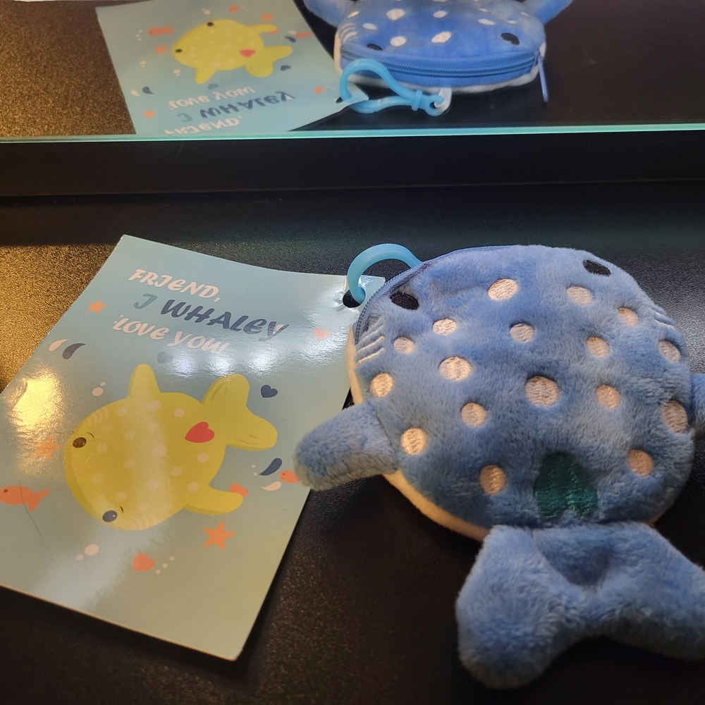 Blue Whale Plush Toy by FRIENDS